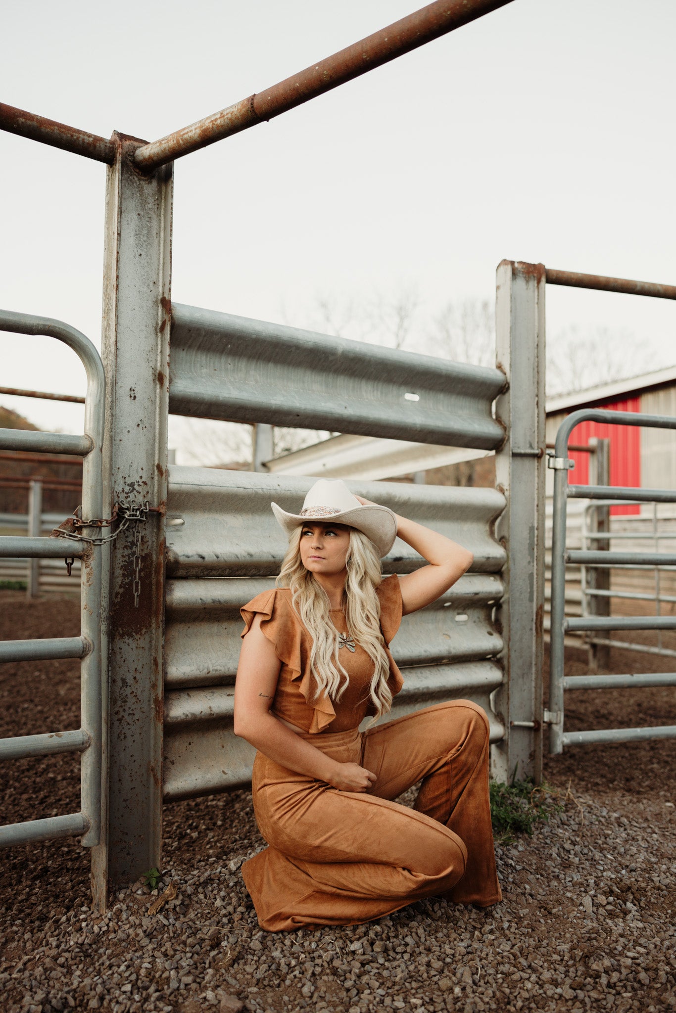 The Jane Jumpsuit- Camel