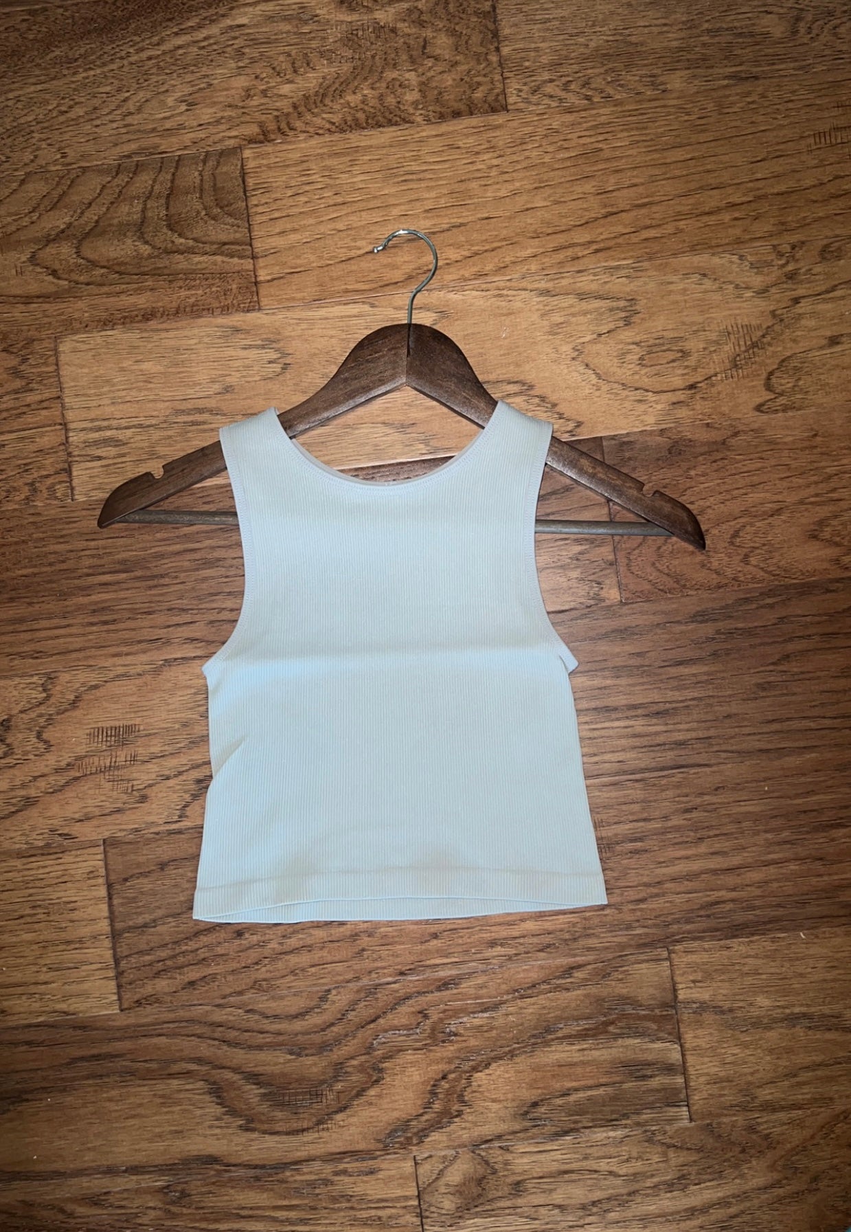Thick rib crop tank (multiple colors)