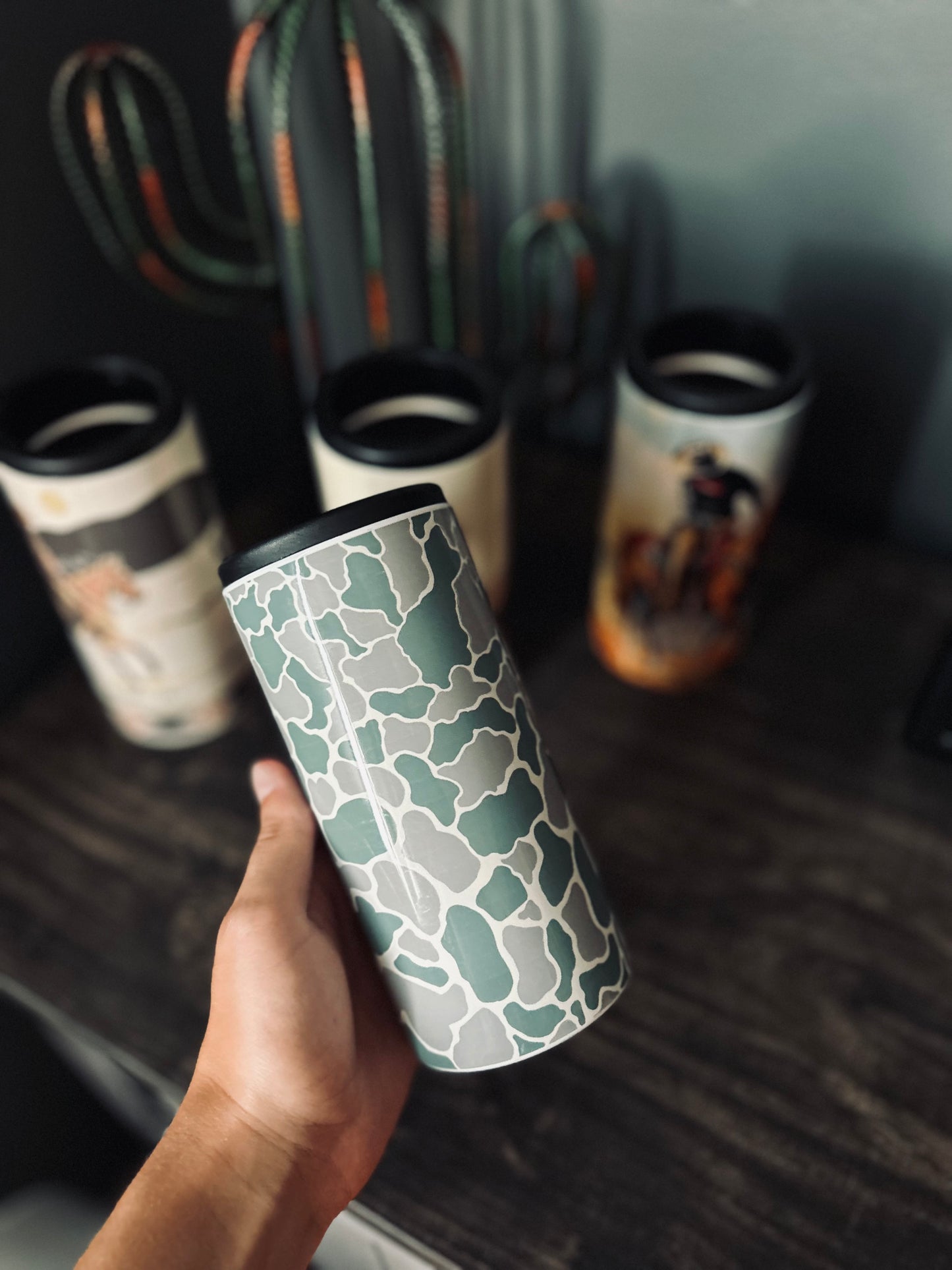 Camo Slim Coozie