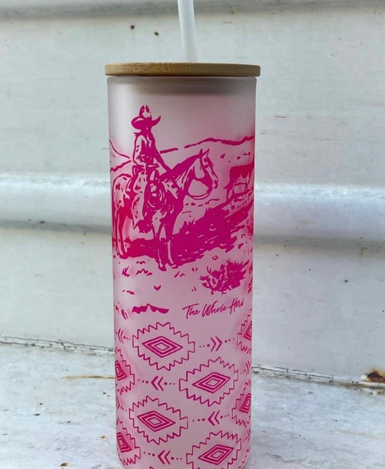 Frosted Glass Tumblers