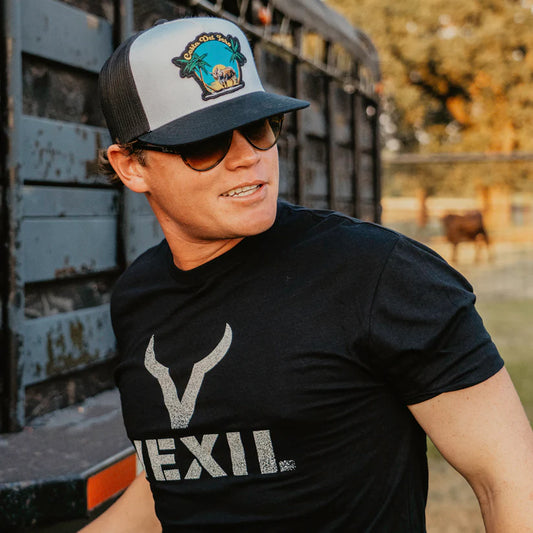 VEXIL BRAND - DISTRESSED LOGO - BLACK