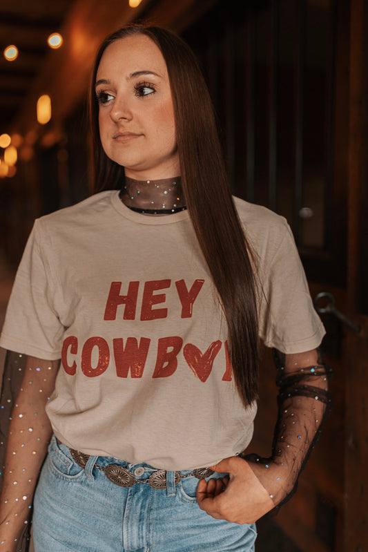 Hey Cowboy Tee